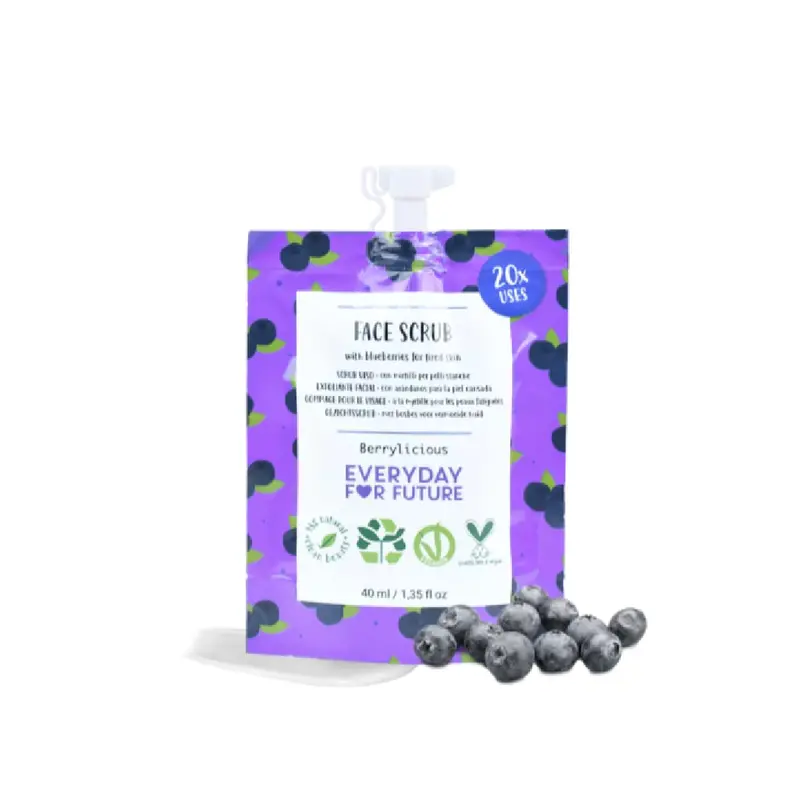 Everyday For Future Berrylicious Face Scrub – Antioxidant-Rich Exfoliant, 40Ml 1