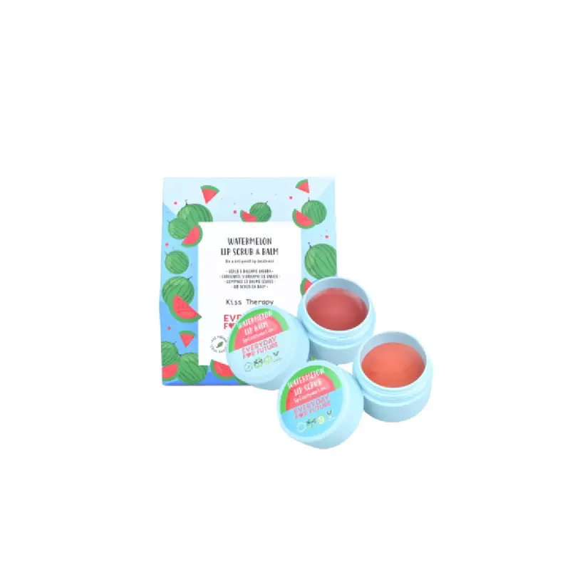 Everyday For Future Kiss Therapy Lip Scrub & Balm – Watermelon Flavor 1