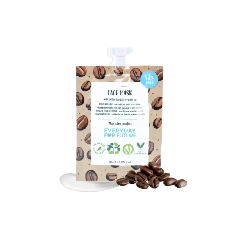 Everyday For Future Wondermoka Face Mask – Revitalizing Clay & Coffee Blend, 40Ml 1