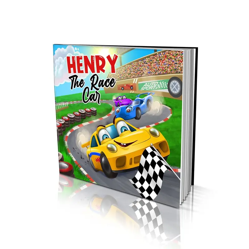 Extra-Large Softcover Children'S Storybook: Race Car Racer 1