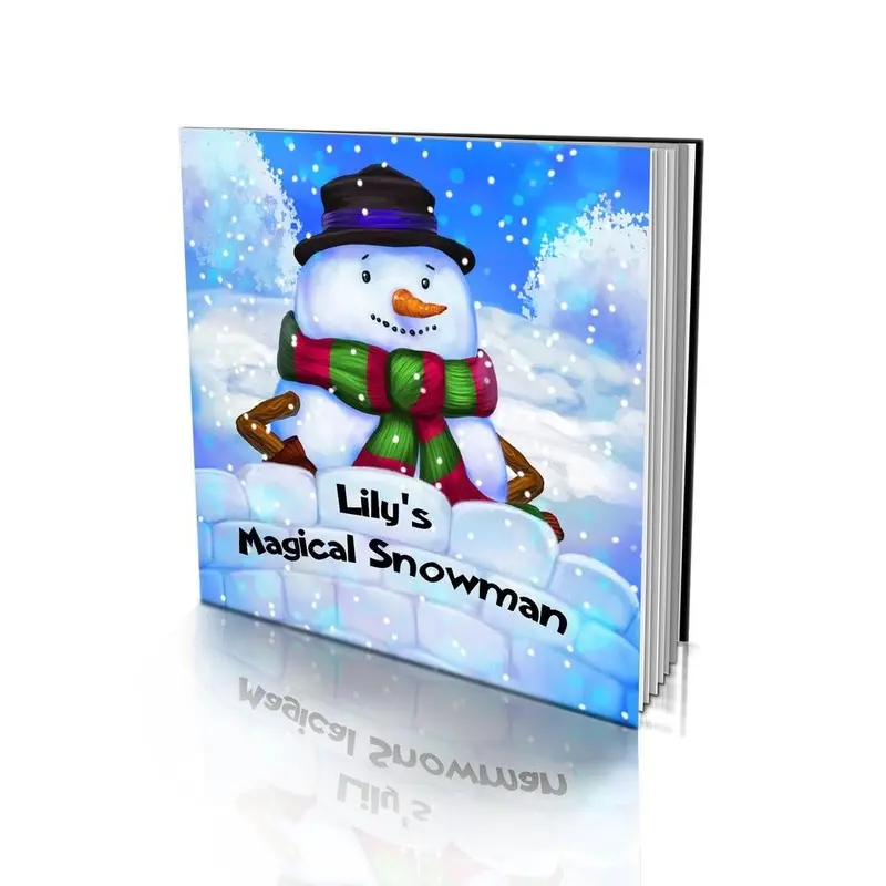 Extra-Large Softcover Children'S Storybook: The Magical Snowman'S Wish 1