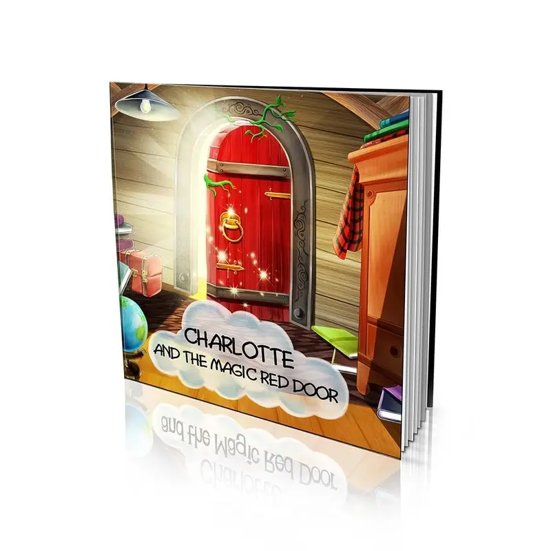 Extra-Large Softcover Children'S Storybook: The Mysterious Red Door 1