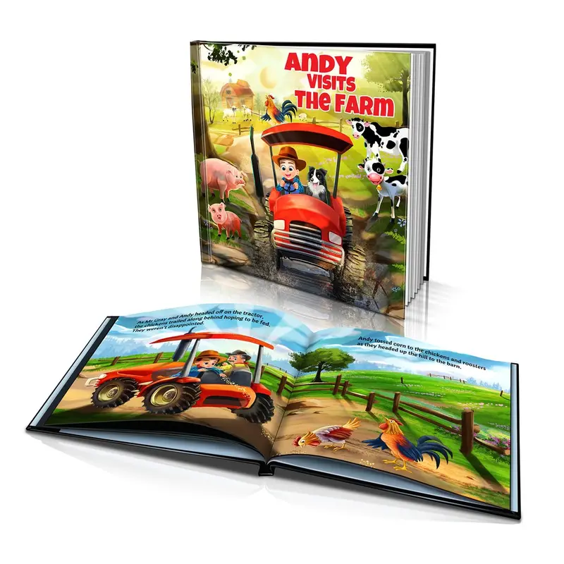 Farm Animals: Engaging Hardcover Picture Book Introducing Animal Life 1