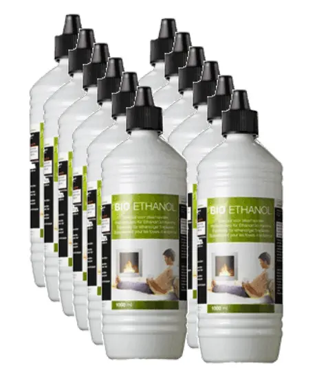 Farmlight Bioethanol Fuel – 12 × 1L Bottles (96.6% Purity) 1