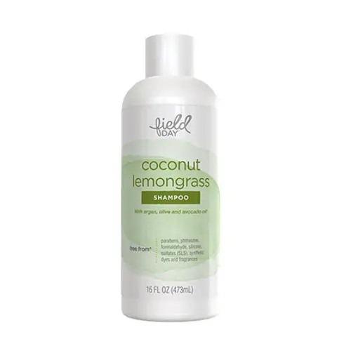 Field Day Coconut Lemongrass Shampoo – 473 Ml Gentle Cleansing Formula 1