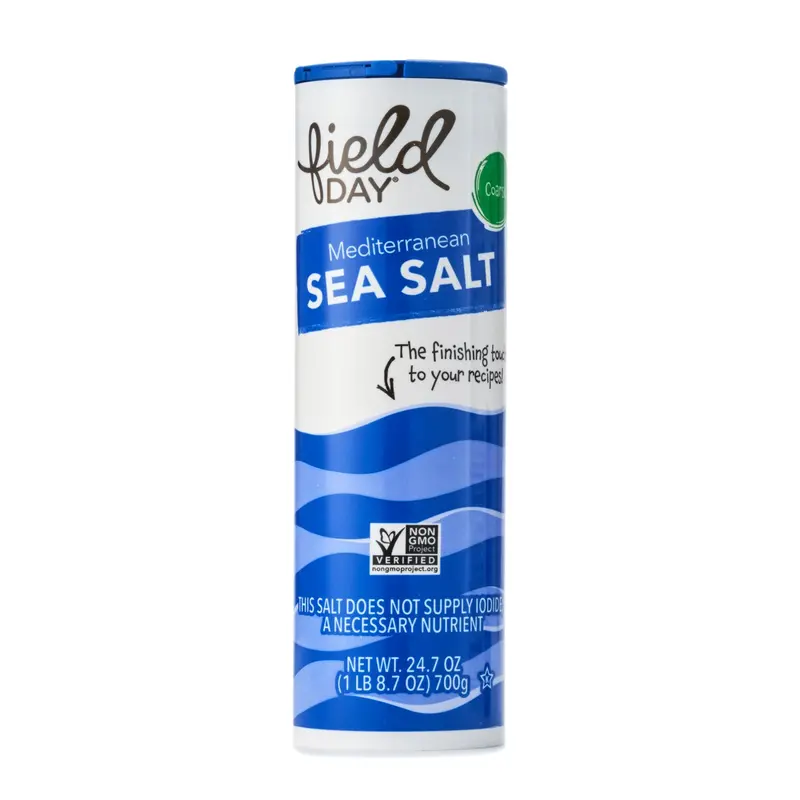 Field Day Mediterranean Coarse Sea Salt – Unrefined Artisan Sea Salt (700G) 1