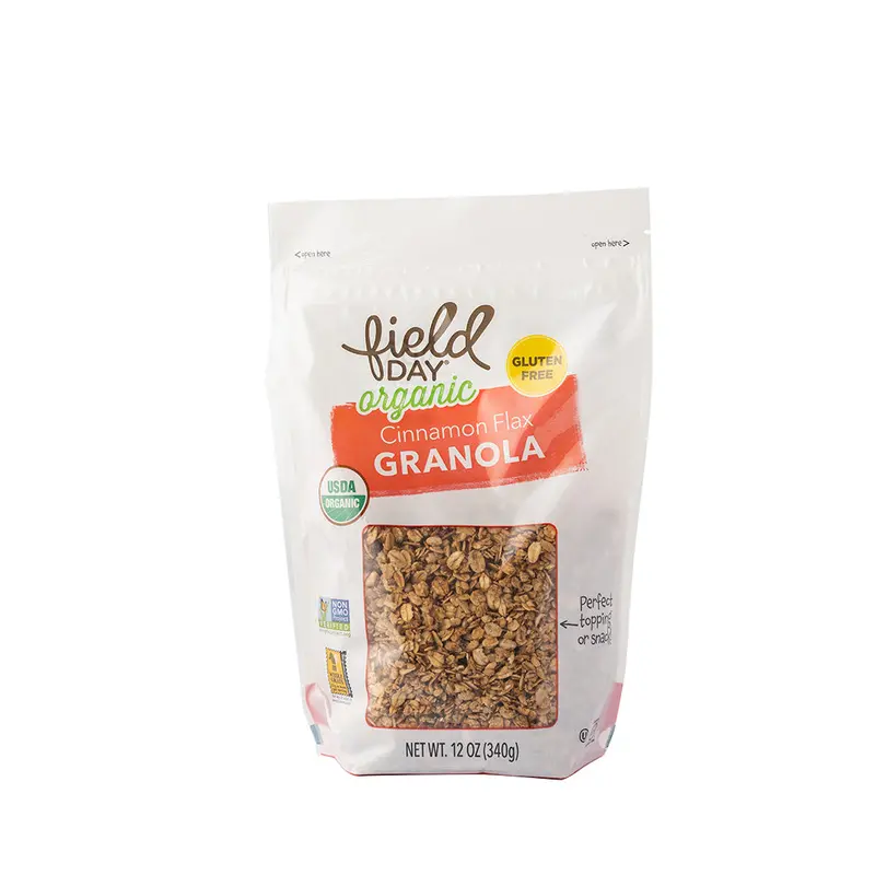 Field Day Organic Cinnamon & Flaxseed Granola – 340G 1