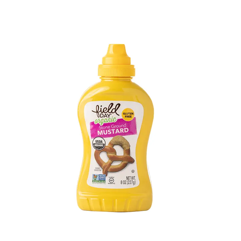 Field Day Organic Stone-Ground Yellow Mustard – 227G 1