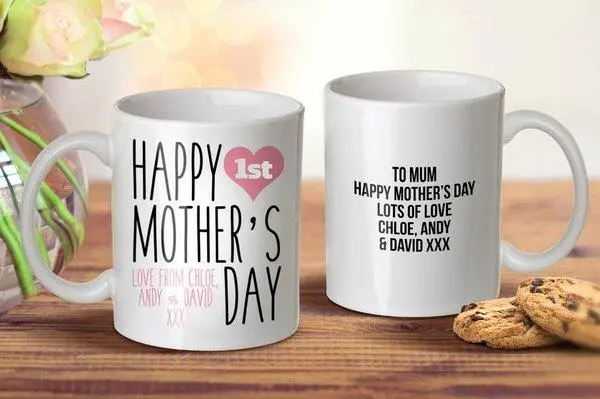 First Mother’S Day Ceramic Mug – Commemorative Keepsake Cup 1