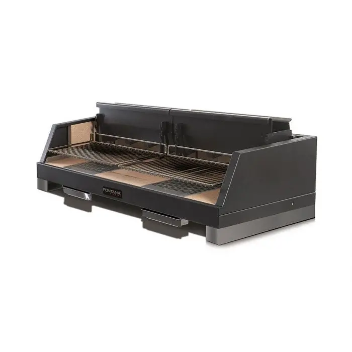 Fontana Egeo 110 Outdoor Wood And Charcoal Bbq Grill 1