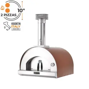 Fontana Margherita Rosso Built-In Wood Pizza Oven 1