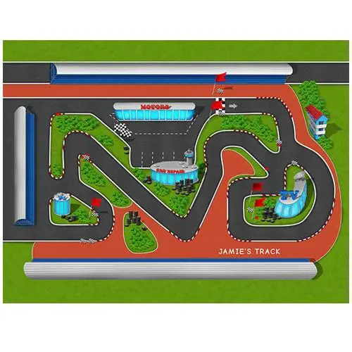 Formula Racing Inspired Play Mat 1
