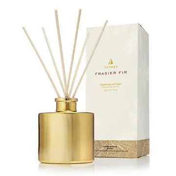 Frasier Fir Mini Gold-Tone Reed Diffuser 1