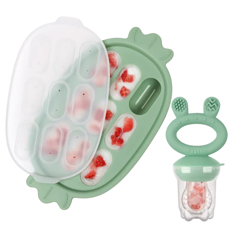 Fresh Food Feeder With Silicone Nibble Tray Combo 1