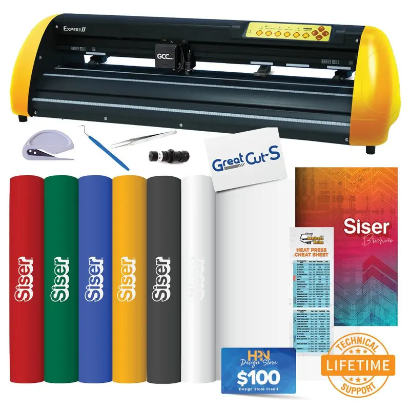 Gcc Expert Ii 24 Lx Vinyl Cutter – Full Setup Bundle 1