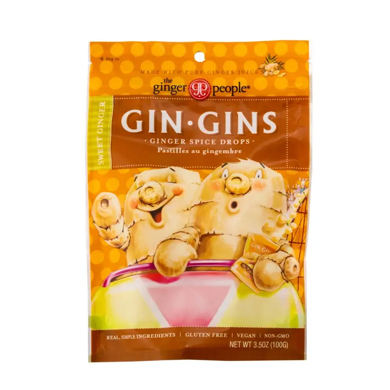 Ginger People Sweet Ginger Spice Drops – 100 G Chewy Candies 1