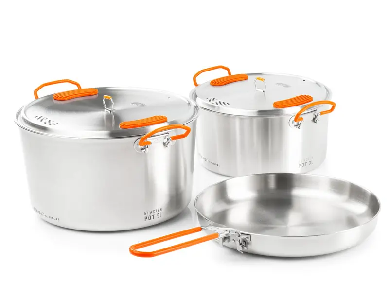 Glacier Base Camper Cookset – Large Capacity 1