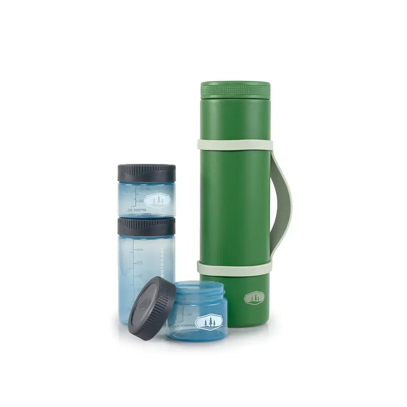 Glacier Insulated Travel Stack – Thermal Food & Drink Containers 1