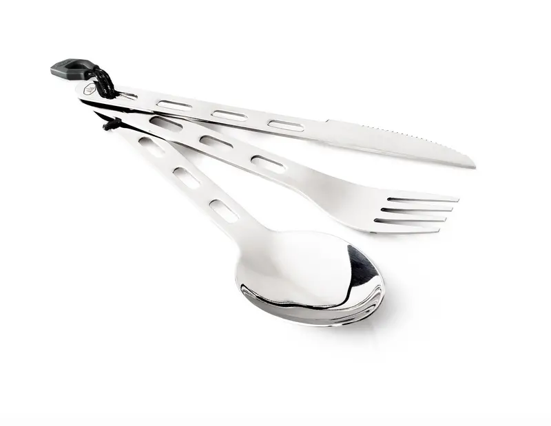 Glacier Stainless Ring-Style 3-Piece Utensil Set 1