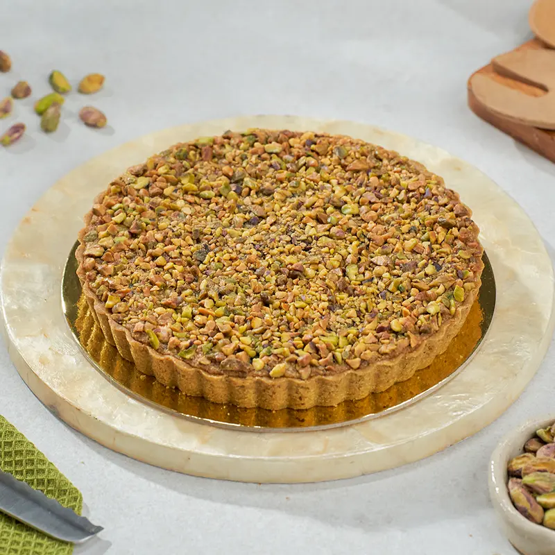 Gluten-Free Artisan Pistachio Tart – Individually Wrapped Dessert 1