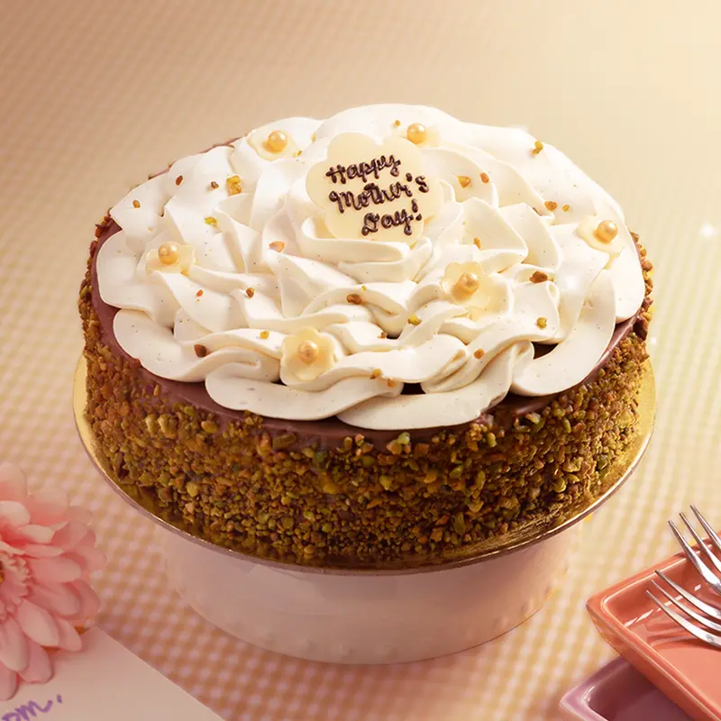 Gluten-Free Chocolate Pistachio Cream Cake – Artisan Dessert 1