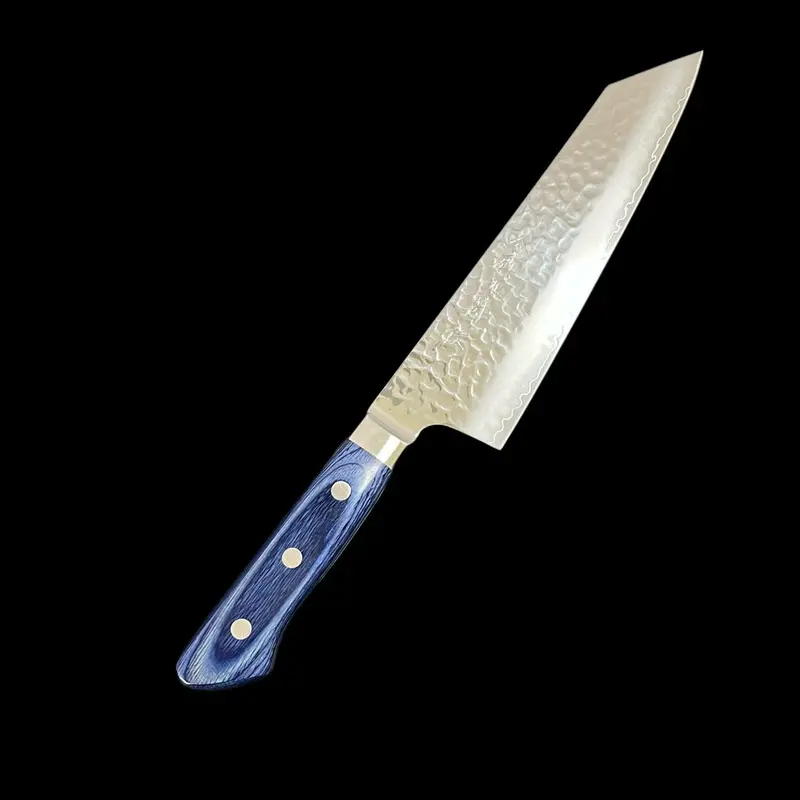 Gokaden Aus10 Hammered Kiritsuke Santoku – 190Mm 1