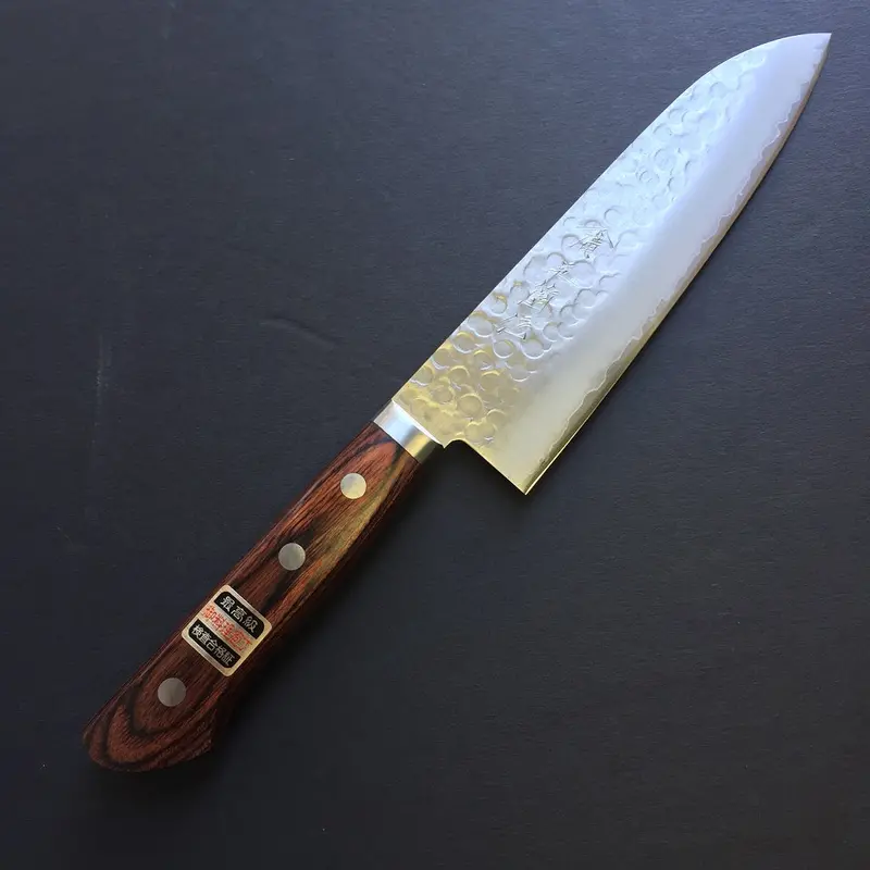 Gokaden Dp Santoku Knife – Vg-10 Stainless Steel Blade 1