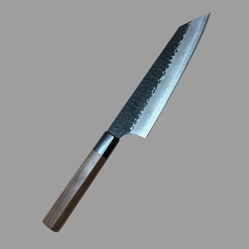 Gokaden Super Blue Steel Kiritsuke Chef Knife With Kurouchi Finish 1