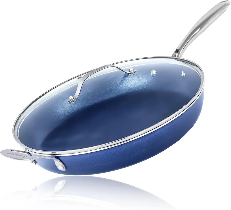 Granitestone The Family Pan – Extra-Large 14-Inch Heavy-Duty Skillet 1