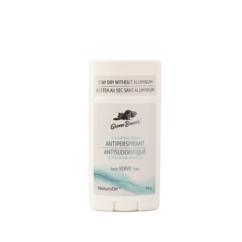 Green Beaver Aluminum-Free Antiperspirant Stick — Fresh Scent, 50G 1