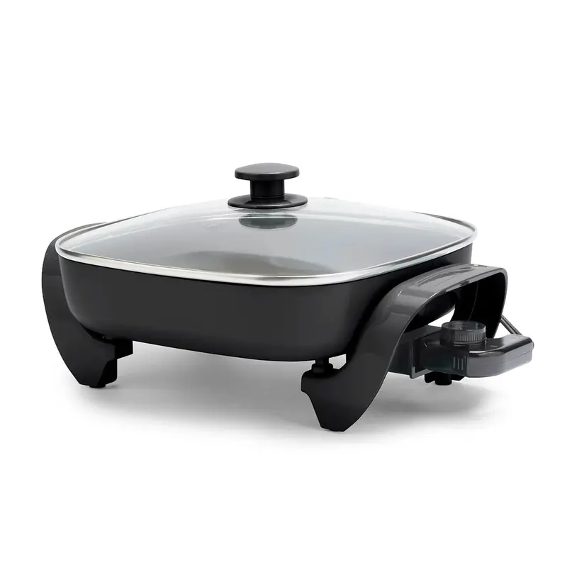 Greenlife Electric Fry Pan – Black Non-Stick Surface 1