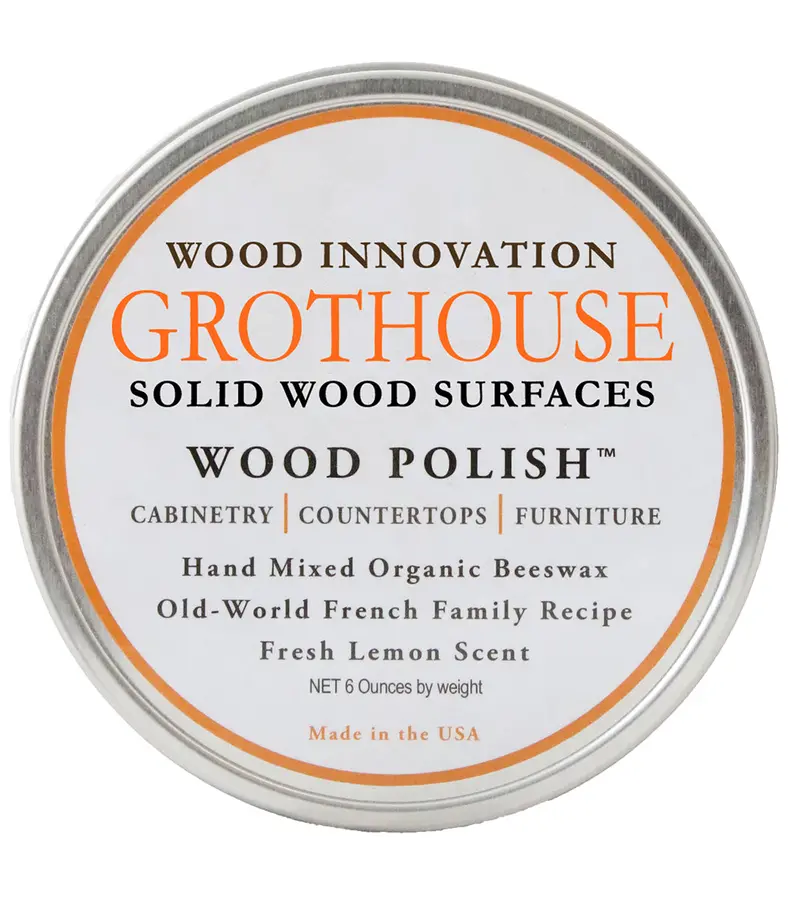 Grothouse Wood Polish™ – Protective Shine For Hardwood Surfaces 1