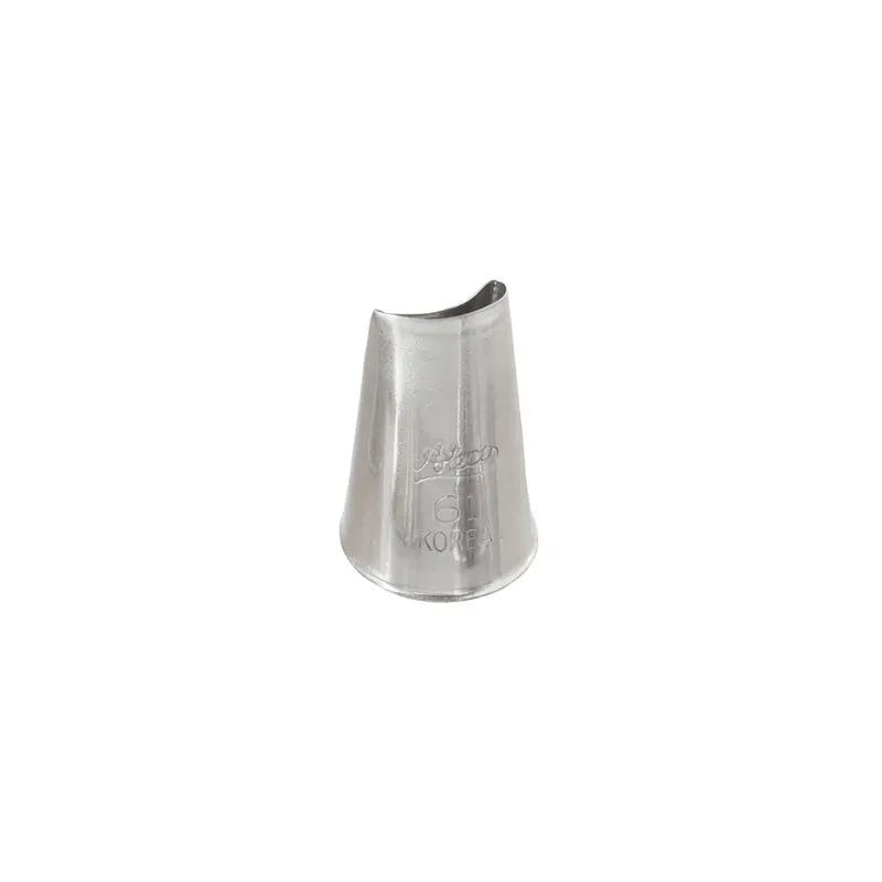 Gusta Supplies #61 Curved Petal Tip – Stainless Steel, Ideal For Realistic Flower Piping 1