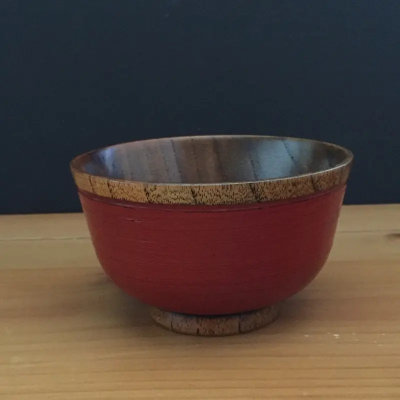 Hakeme Rice Bowl Brush – Traditional Wooden Grain-Texturing Tool 2