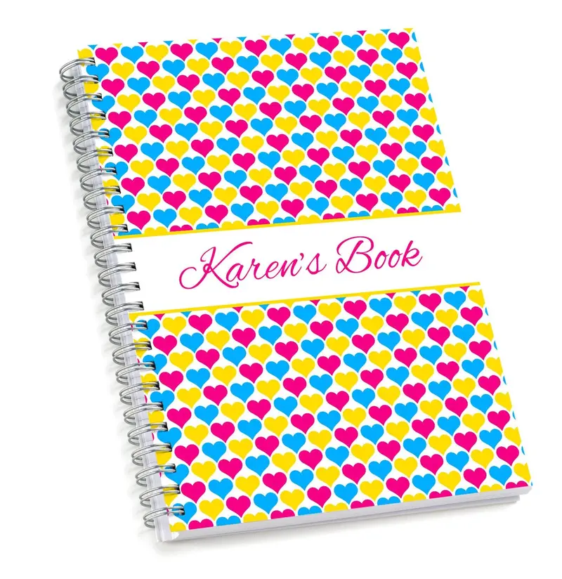 Hand-Drawn Hearts Sketchbook 1