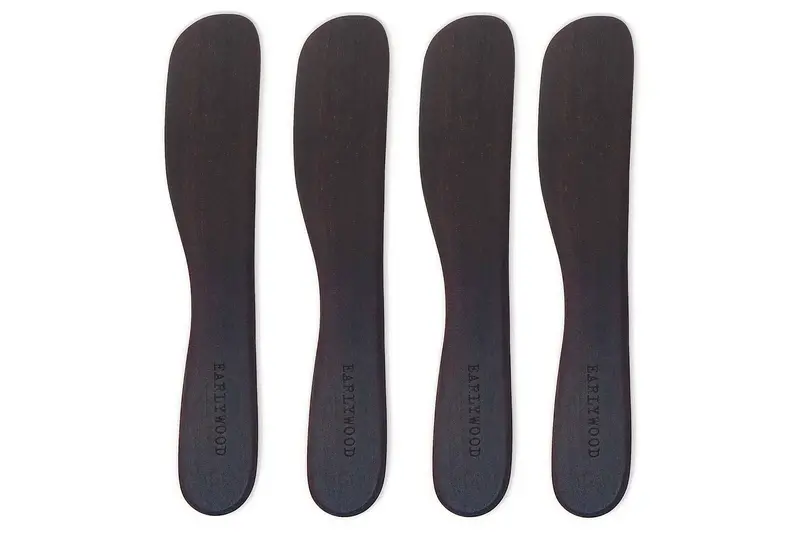 Handcrafted Wooden Spreader Set 1
