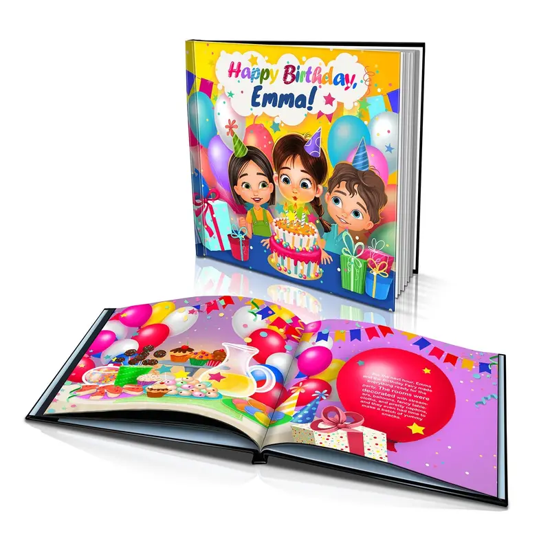 Happy Birthday: Celebratory Hardcover Storybook For Birthdays And Milestones 1