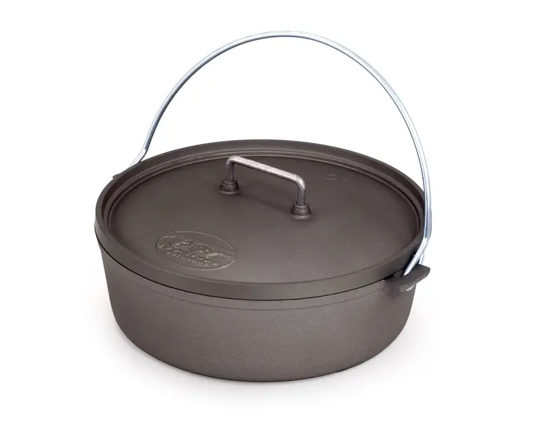 Hard-Anodized Dutch Oven – Durable Outdoor Cooking Pot 1