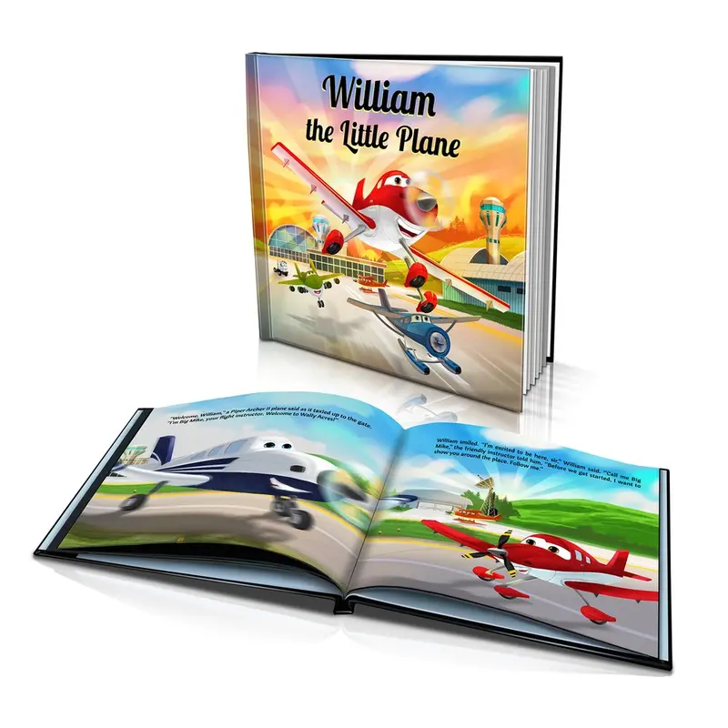 Hardcover Aviation Storybook: My First Flight In A Tiny Plane 1