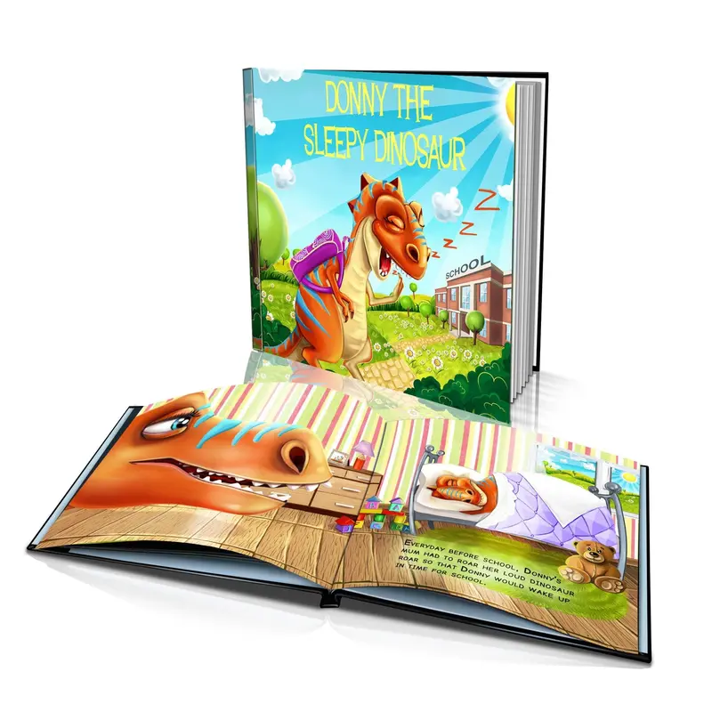 Hardcover Dinosaur Storybook: The Slumbering Giant 1