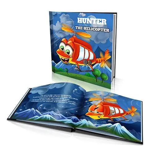 Hardcover Helicopter Rescue Storybook For Children 1