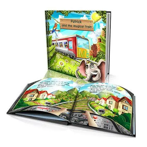 Hardcover Magic Train Storybook For Young Readers 1