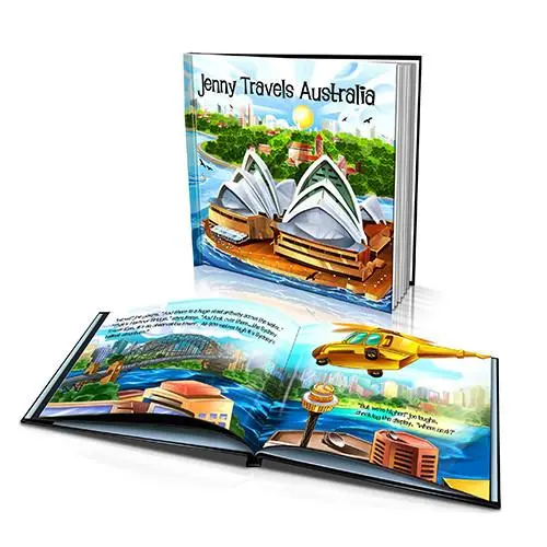 Hardcover Picture Book: Exploring Australia With Kids 1