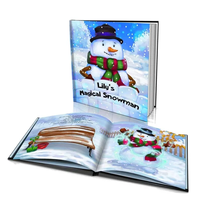 Hardcover Winter Magic Book: The Snowman Who Came Alive 1