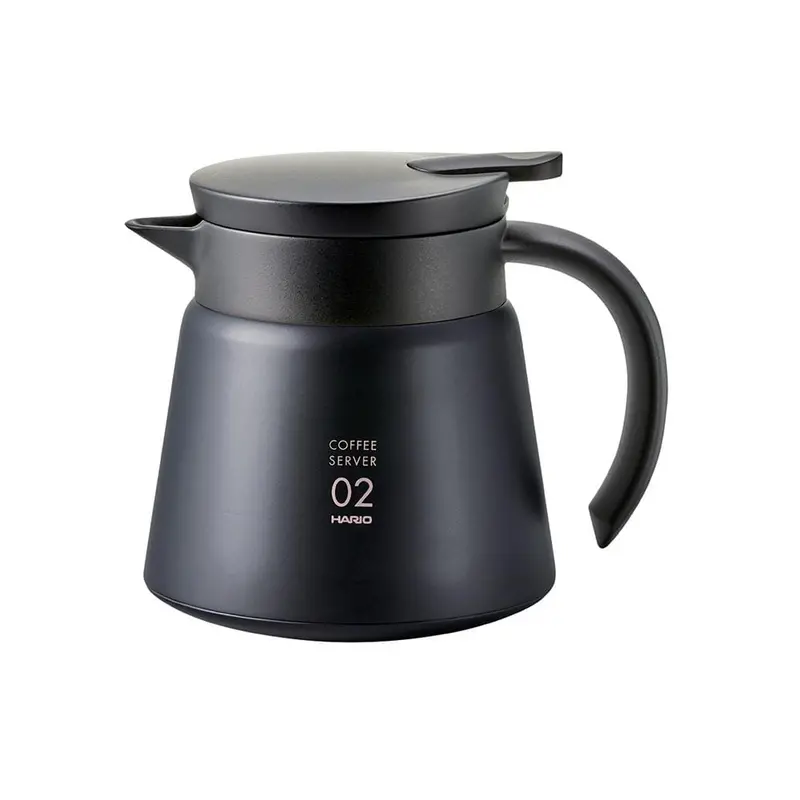 Hario Heatproof Glass Server – 2-Cup (550Ml), Matte Black 1