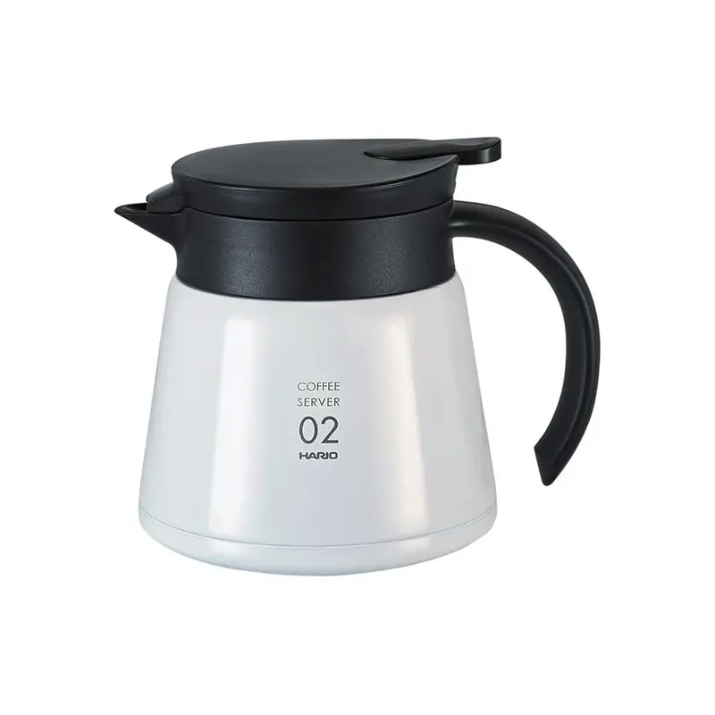 Hario Heatproof Glass Server – 2-Cup (550Ml), Pure White 1
