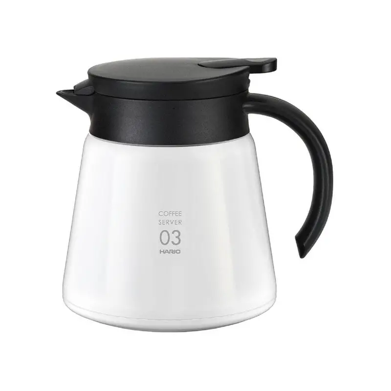 Hario Heatproof Glass Server – 3-Cup (750Ml), Crisp White 1