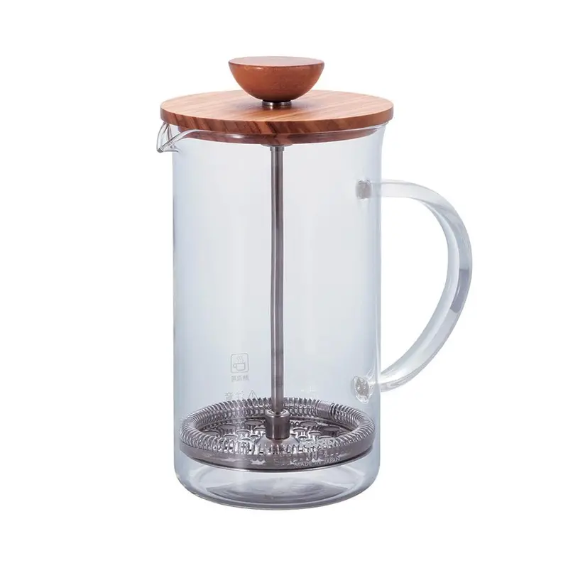 Hario Olive Wood French Press – Large (600Ml) 1