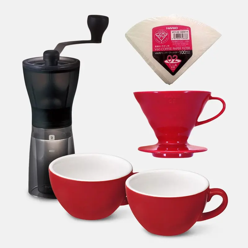 Hario Two-Serving Specialty Coffee Brew Kit 1