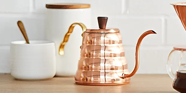 Hario V60 Buono Stainless Steel Gooseneck Kettle 1